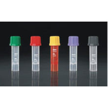 CE y FDA Certificado Tubo Micro Colección de sangre 0.5ml